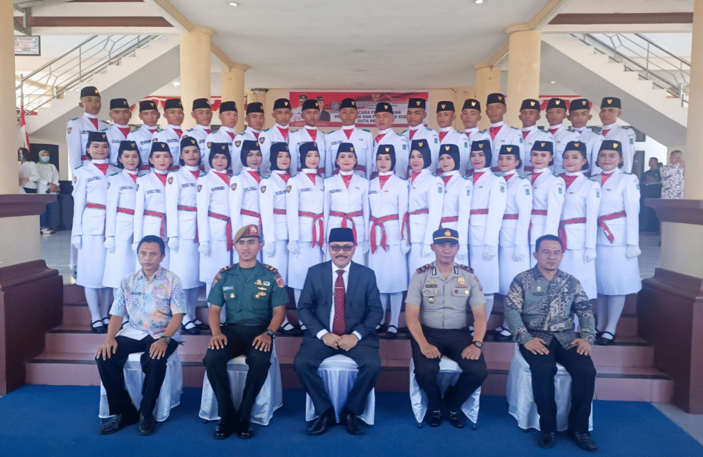 77 Calon Paskibraka Nganjuk Siap Kibarkan Merah Putih, Jalani Diklat Intensif