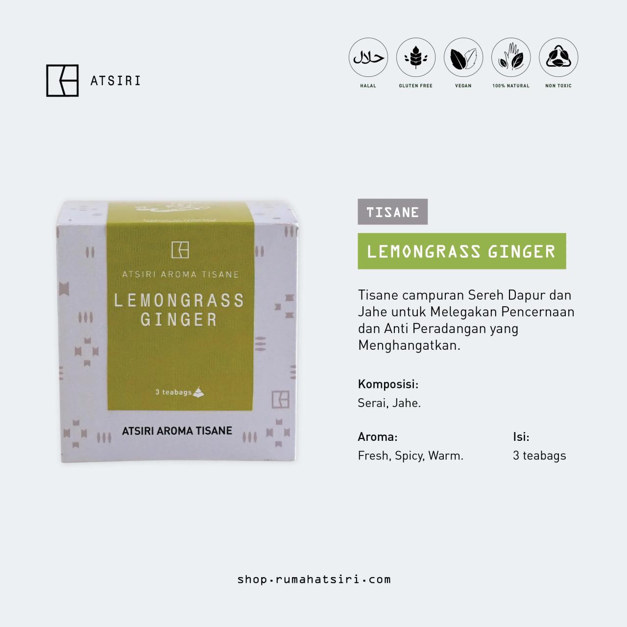 Making Herbal Lemongrass Ginger Tea For Healthy Life - YouTube