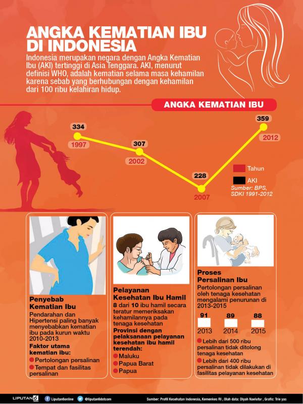 Dinkes: Banyak Sebab Tingginya Angka Kematian Ibu Dinkes: Banyak Sebab Tingginya Angka Kematian Ibu