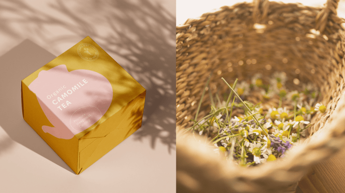 Herbal tea packaging design on Behance Kemasan teh herbal