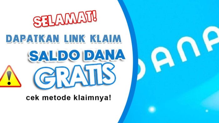 SELAMAT! Nomor Hp Anda Terisi Saldo DANA Gratis Bertotalkan Rpp399.000 ... Link dana kaget hari ini
