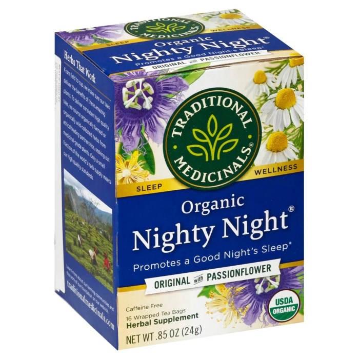 Teh herbal tanpa kafein untuk tidur nyenyak