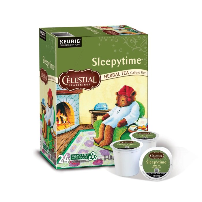 Teh herbal tanpa kafein untuk tidur nyenyak