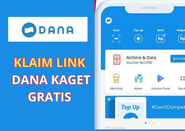 Rezeki Tambahan Belanja Rp75.000! Klaim Link DANA Kaget Hari Ini 18 ... Rezeki Tambahan Belanja Rp75.000! Klaim Link DANA Kaget Hari Ini 18 ...