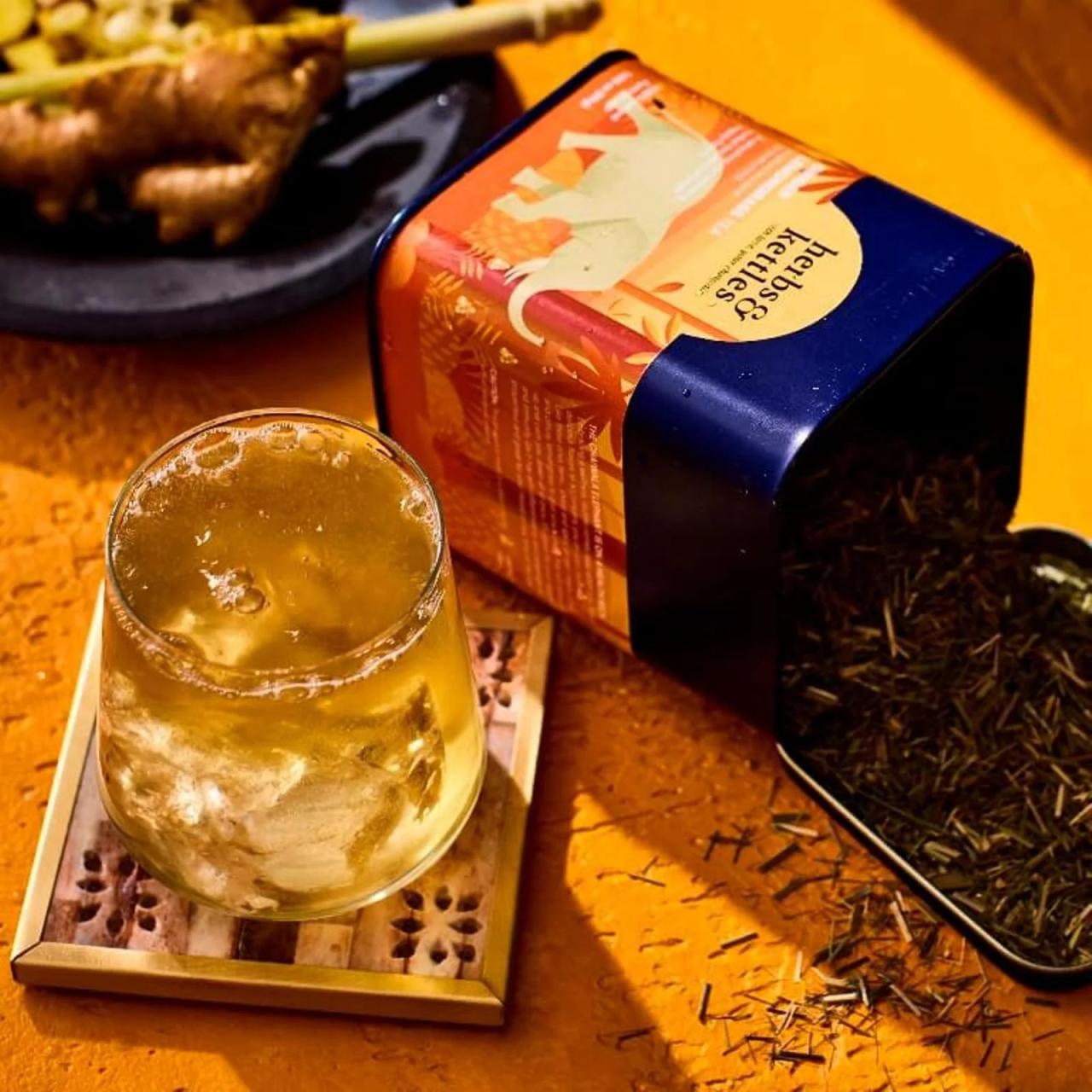 Lemongrass and Ginger Herbal Tea Recipe - Steeped Street Teh jahe kunyit serai sehat kita herbal