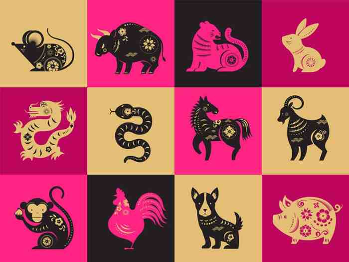 The Chinese zodiac (Japanese version) Year chart by NagiSpider on ...