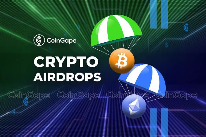 Airdrops - Get free crypto tokens | DappRadar