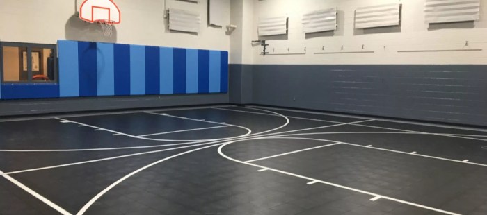 Solusi lantai parket lapangan basket untuk yayasan