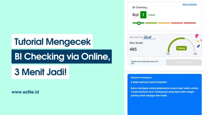 Cara Mengecek BI Checking Online Termudah, 3 Menit Jadi! | @ezfileid Cara Mengecek BI Checking Online Termudah, 3 Menit Jadi! | @ezfileid