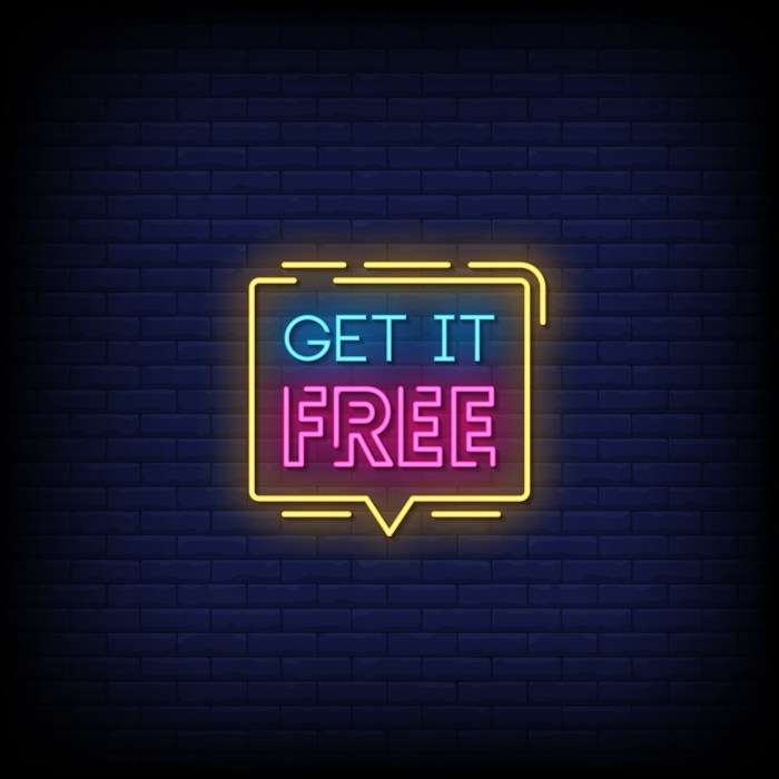 Get It Free Neon Signs Style Text Vector 2187518 Vector Art at Vecteezy Get It Free Neon Signs Style Text Vector 2187518 Vector Art at Vecteezy