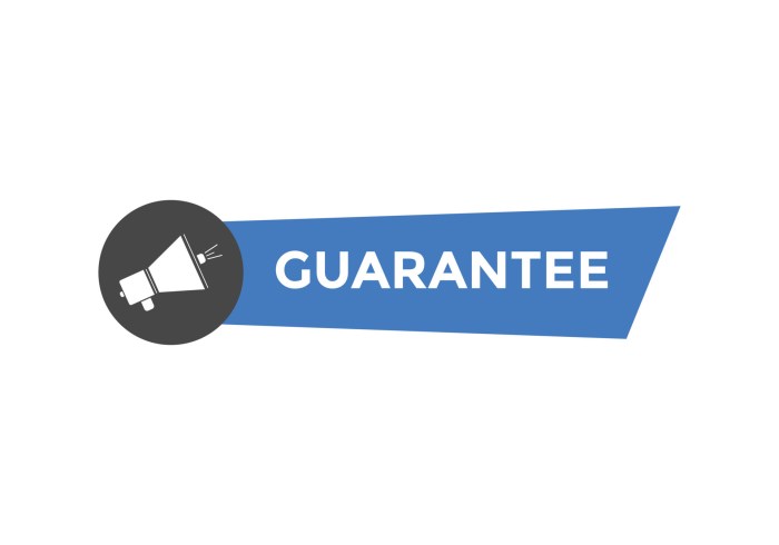 A Guarantee Is a Powerful Marketing Tool - AllBusiness.com Jaminan