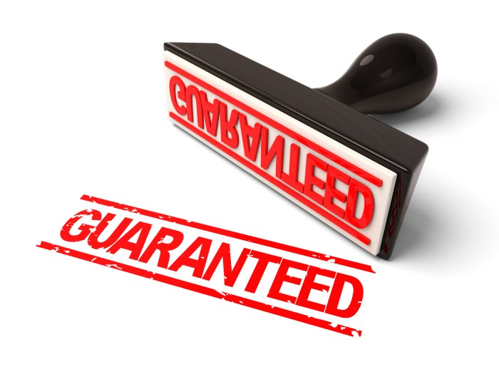 What are Guarantees? - Learnsignal What are Guarantees? - Learnsignal