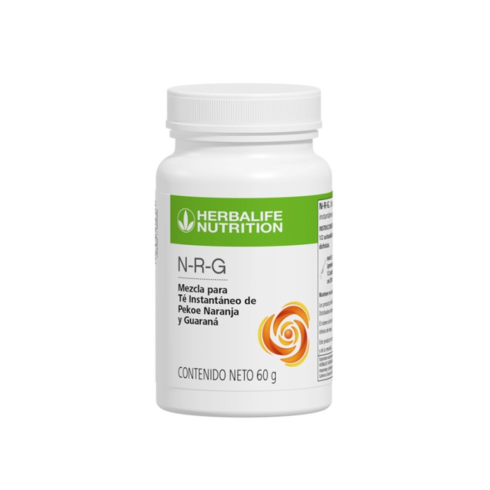 Mezcla para Té Instantaneo N-R-G Té Original 60g | Herbalife Nutrition MX Tea nrg herbalife