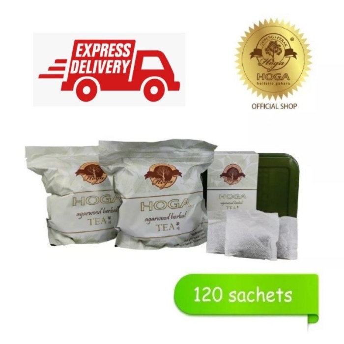 HOGA Gaharu Tea| Agarwood Herbal Tea(120TB)|贺嘉沉香茶|Organic Tea for ... HOGA Gaharu Tea| Agarwood Herbal Tea(120TB)|贺嘉沉香茶|Organic Tea for ...