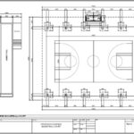 02 02 Plan of Basketball Court | PDF