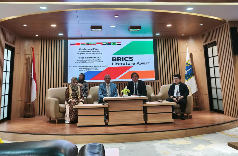 Denny JA Masuk 10 Besar Dunia Calon Penerima BRICS Literature Award 2025