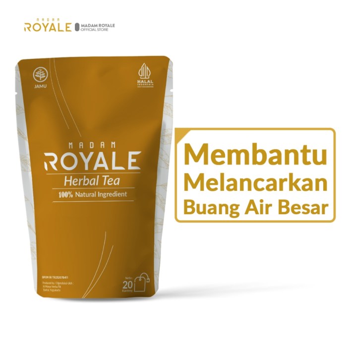 Jual El Royal Tea Premium Herbal Teh pelangsing Teh El Royal Untuk Pria ... Teh herbal el royale