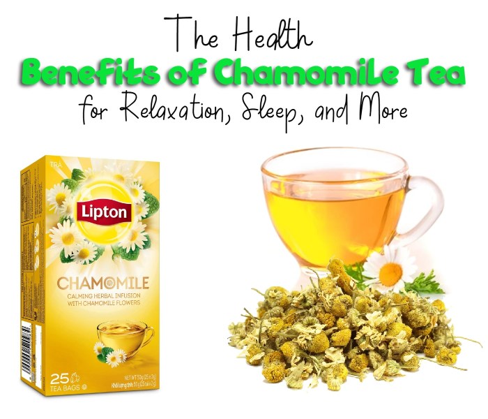 Teh chamomile untuk tidur