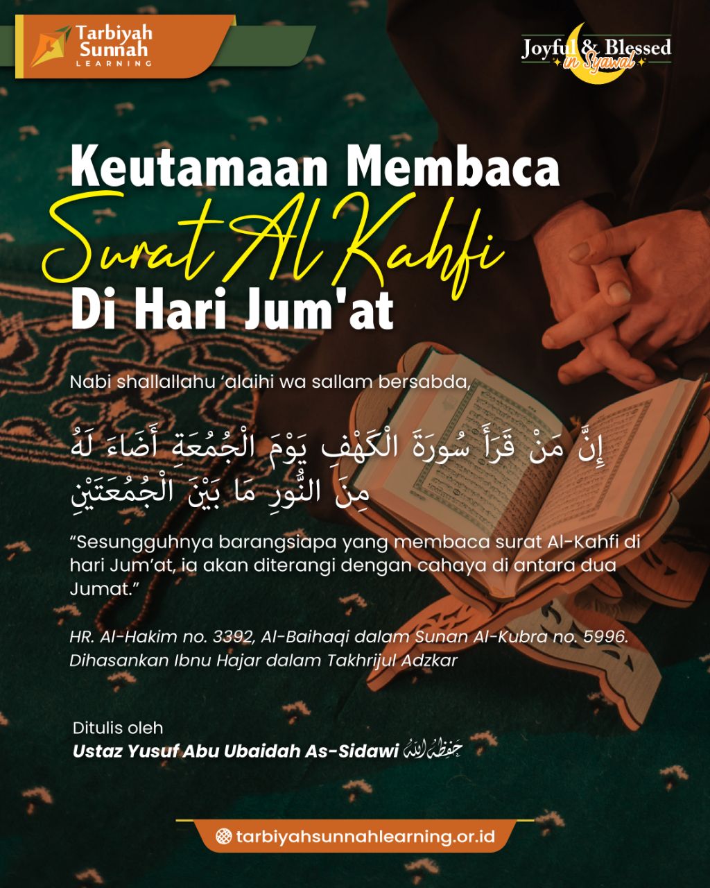 Mengapa Dianjurkan Membaca Surat Al Kahfi di Hari Jumat? Mengapa Dianjurkan Membaca Surat Al Kahfi di Hari Jumat?