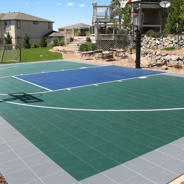 Plastic Waterproof Outdoor Basketball Court Flooring - China Basketball ...