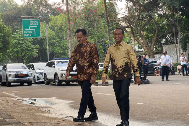 Bahlil Lahadalia Merapat ke Kediaman Prabowo di Kertanegara, Ada Apa?