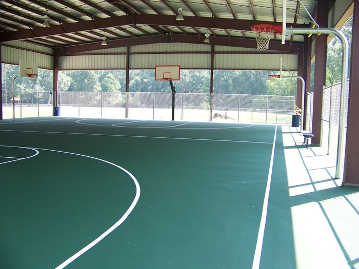 Solusi lantai basket untuk gedung serbaguna