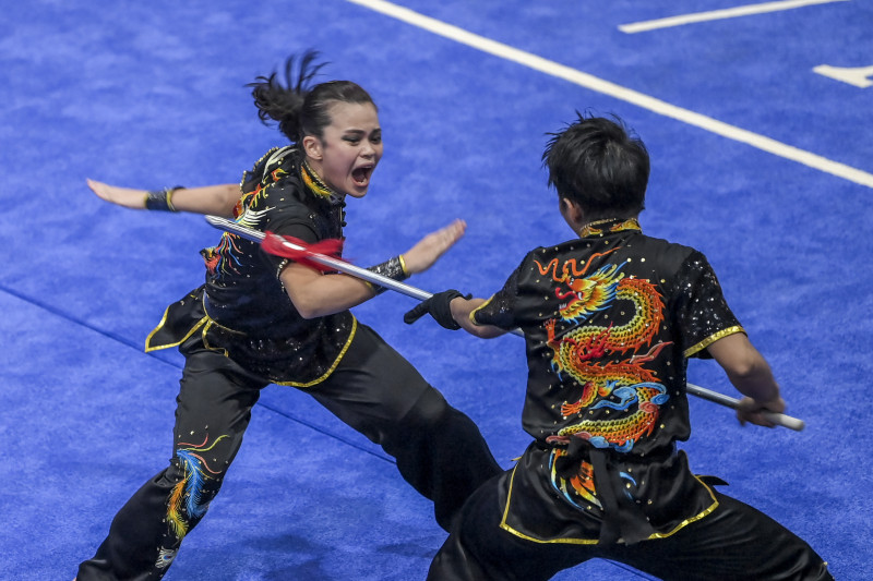Jawa Timur Raja Wushu di PON Bela Diri Kudus 2025, Kejutan Sanda dari Daerah Baru