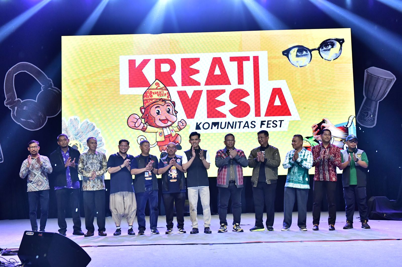 Kreativesia 2025 Kemenpora Resmi Ditutup, Semangat Kolaborasi Pemuda Menggema di Palembang