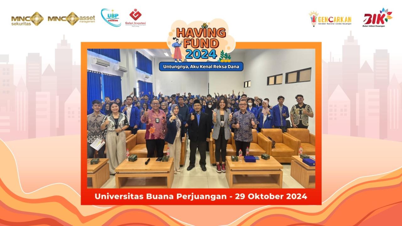 MNC Sekuritas dan Avrist Asset Management Edukasi Reksa Dana Having Fund di Jakarta Global University MNC Sekuritas dan Avrist Asset Management Edukasi Reksa Dana Having Fund di Jakarta Global University