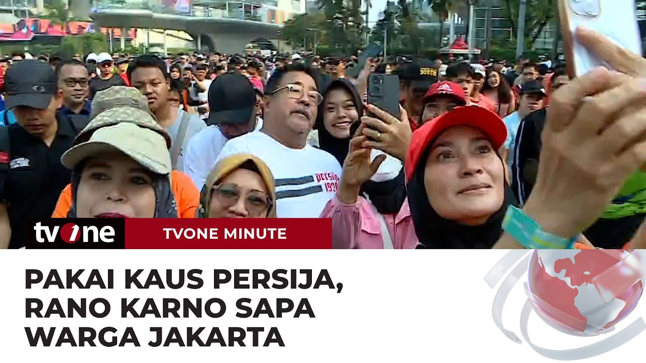 Rano Karno Hadiri Acara Jalan Nordik Akbar: Harus Sering Tampil Car Free Day Rano Karno Hadiri Acara Jalan Nordik Akbar: Harus Sering Tampil Car Free Day