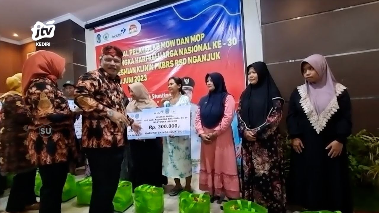Dinas PPKB Nganjuk Sukses Gelar Bakti Sosial Layanan KB MOW dan MOP, Diikuti Ratusan Peserta