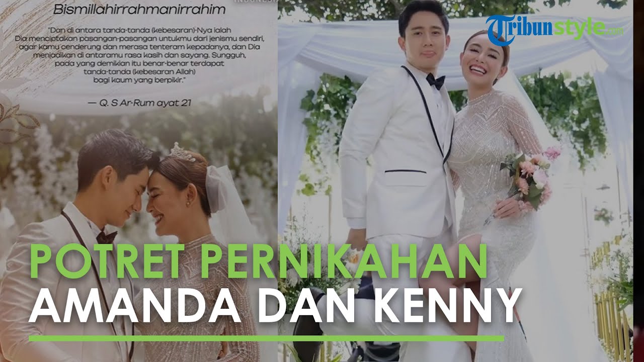 Amanda Manopo Menikah dengan Kenny Austin, Gaun dan Makeup Flawless Jadi Sorotan.
