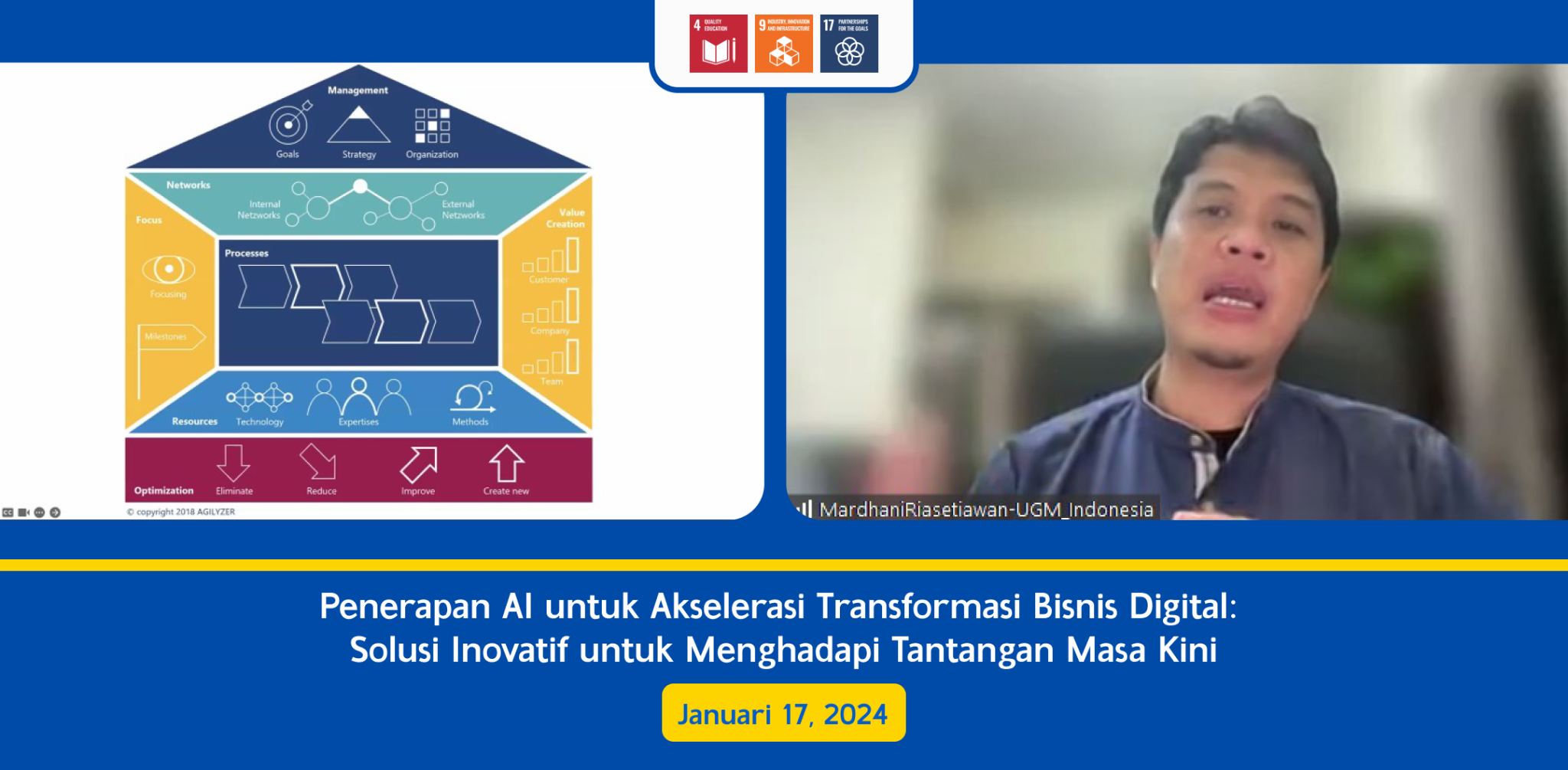 Menjawab Tantangan Bisnis Masa Kini lewat RedAI Triathlon 2025.