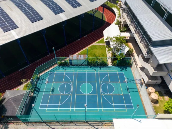 Solusi lantai basket untuk gedung serbaguna