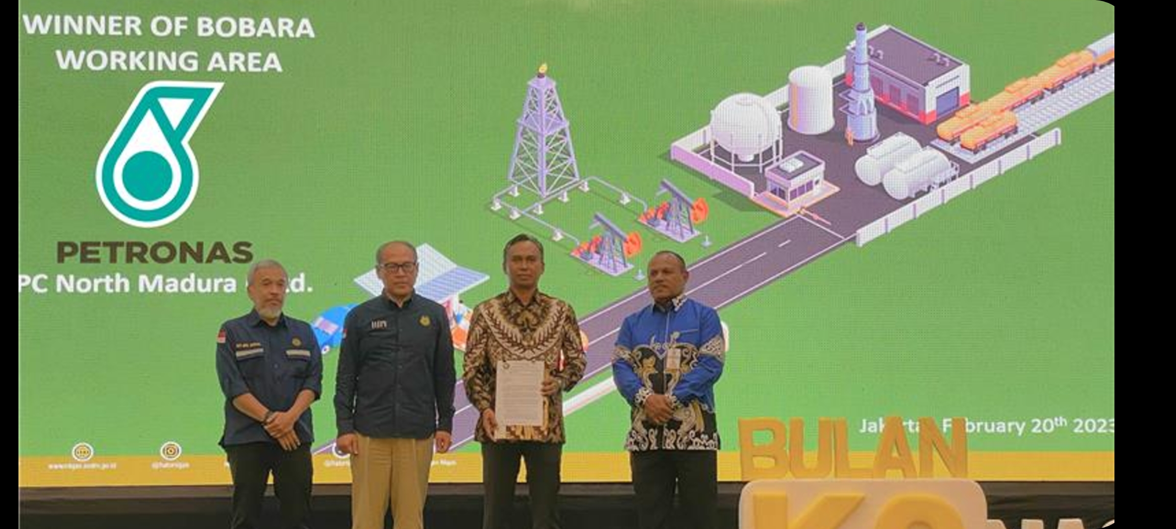 PHE dan Petronas Sepakati FOA Kontrak Bagi Hasil Blok Bobara di Papua Barat