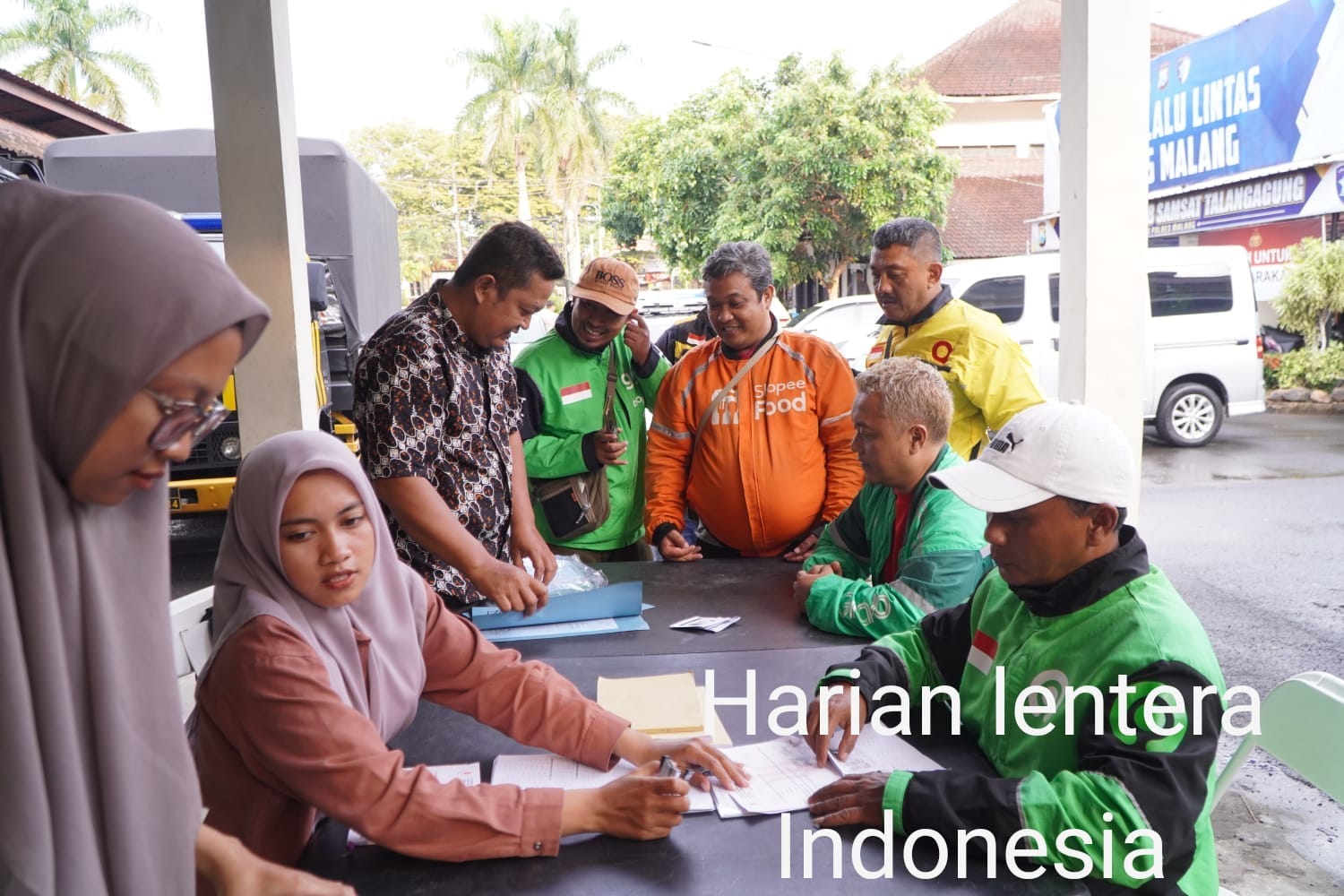 Polres Priok Gelar Layanan Perpanjangan SIM Gratis untuk Driver Ojol.