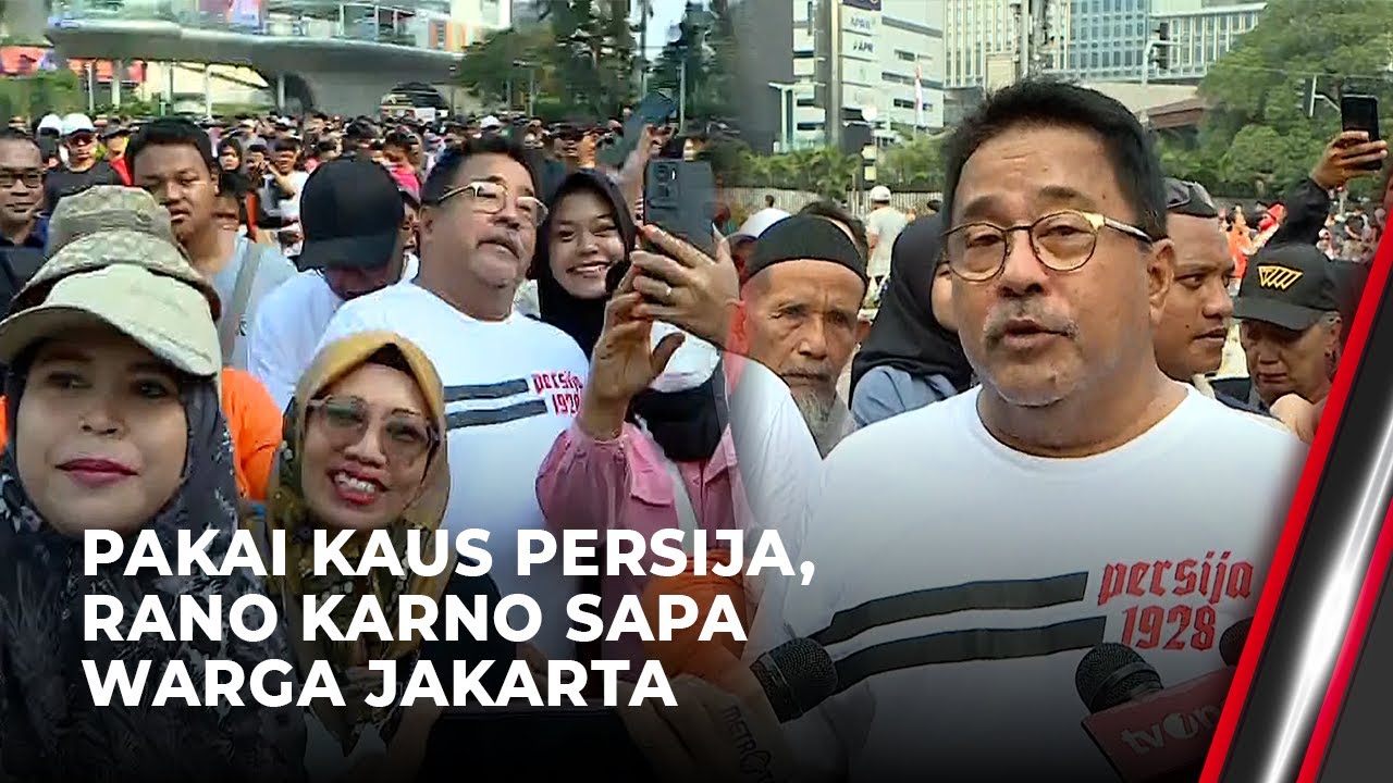 Rano Karno Hadiri Acara Jalan Nordik Akbar: Harus Sering Tampil Car Free Day