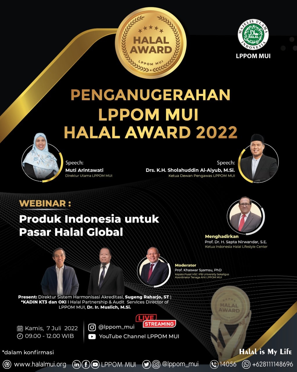 Resmi Hadir di Indonesia, Vinda Raih Corporate Halal Leadership Award dari LPPOM MUI