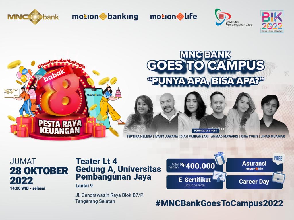 Bulan Inklusi Keuangan, MNC Bank Ajak Masyarakat Rasakan Keuntungan Menabung Bulan Inklusi Keuangan, MNC Bank Ajak Masyarakat Rasakan Keuntungan Menabung