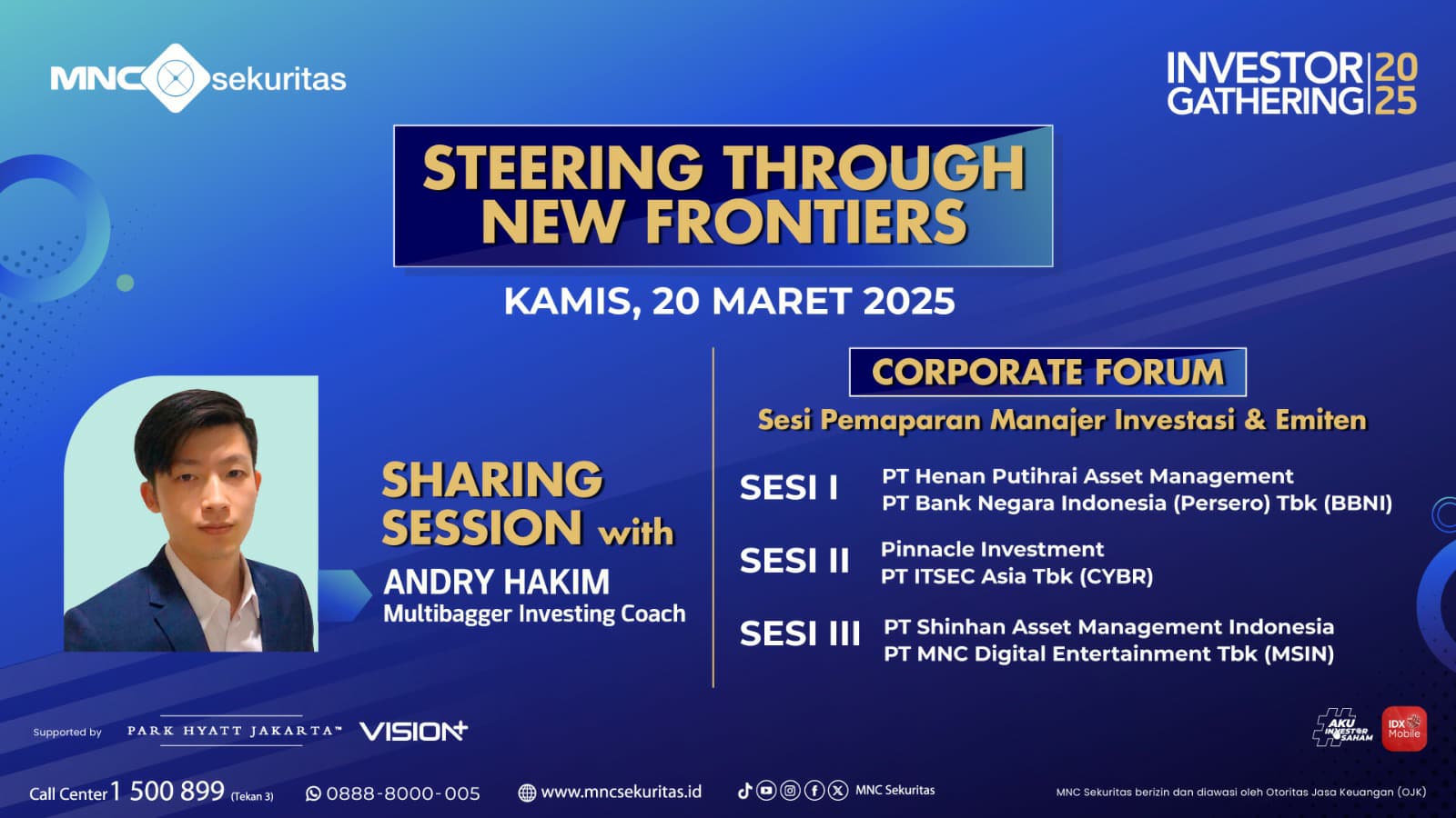 Sucorinvest AM dan MNC Sekuritas Meriahkan FinExpo 2025 dengan Talkshow
