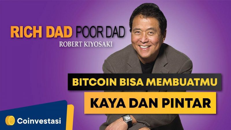 Robert Kiyosaki Tumbang? Penulis ‘Rich Dad’ Jual Sebagian Bitcoin Miliknya