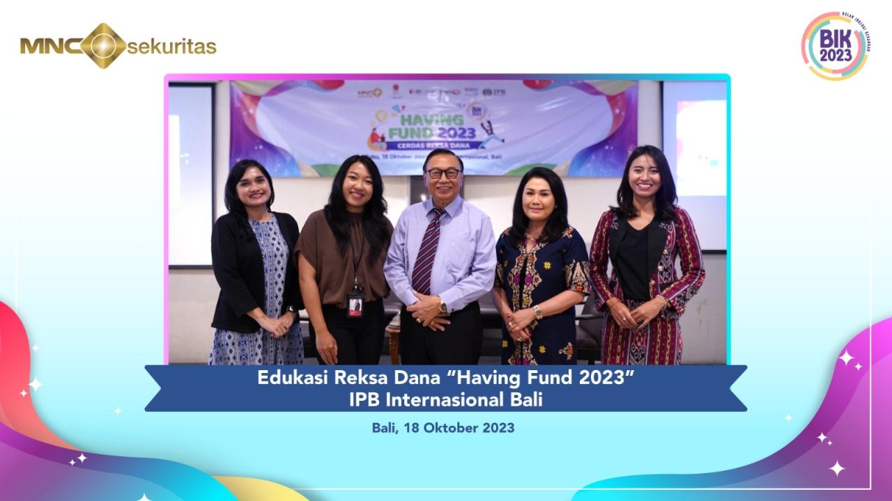 MNC Sekuritas Dukung Acara Edukasi Reksa Dana di Universitas Pancasila Bersama Berdikari Manajemen Investasi.