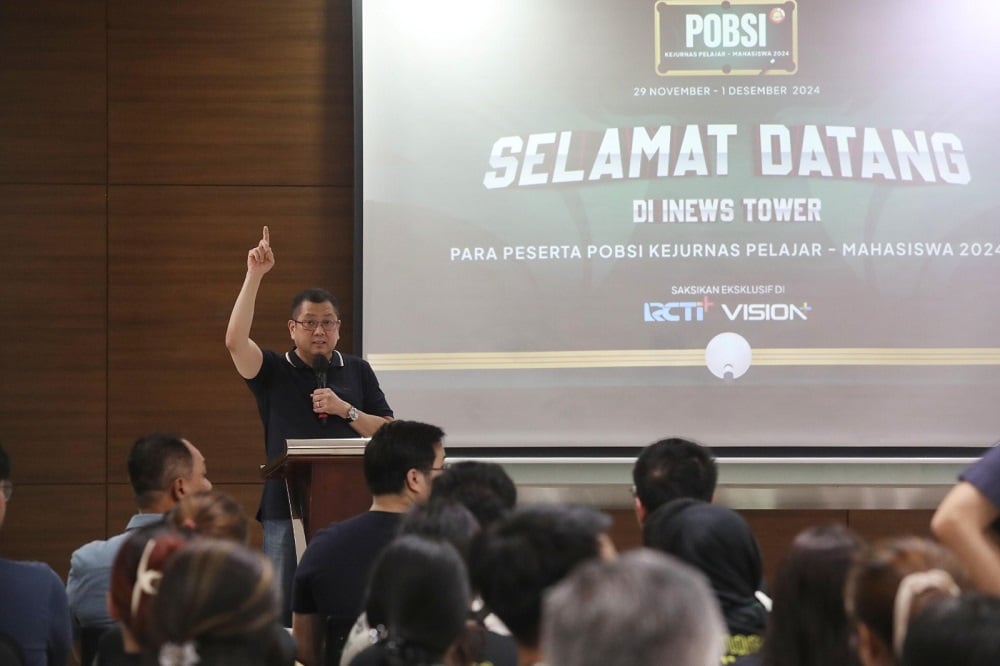 Pesan Hary Tanoesoedibjo untuk Para Pemenang Kejurnas PB POBSI: Prestasi yang Perlu Diapresiasi Pesan Hary Tanoesoedibjo untuk Para Pemenang Kejurnas PB POBSI: Prestasi yang Perlu Diapresiasi