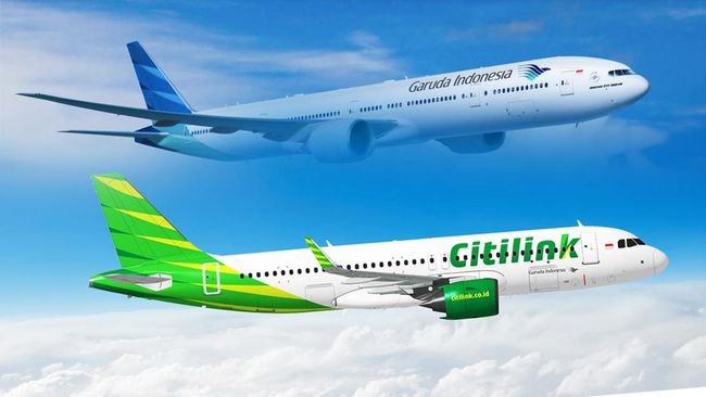 Dimodali Rp23,67 Triliun, Garuda dan Citilink Optimalkan Armada dan Layanan