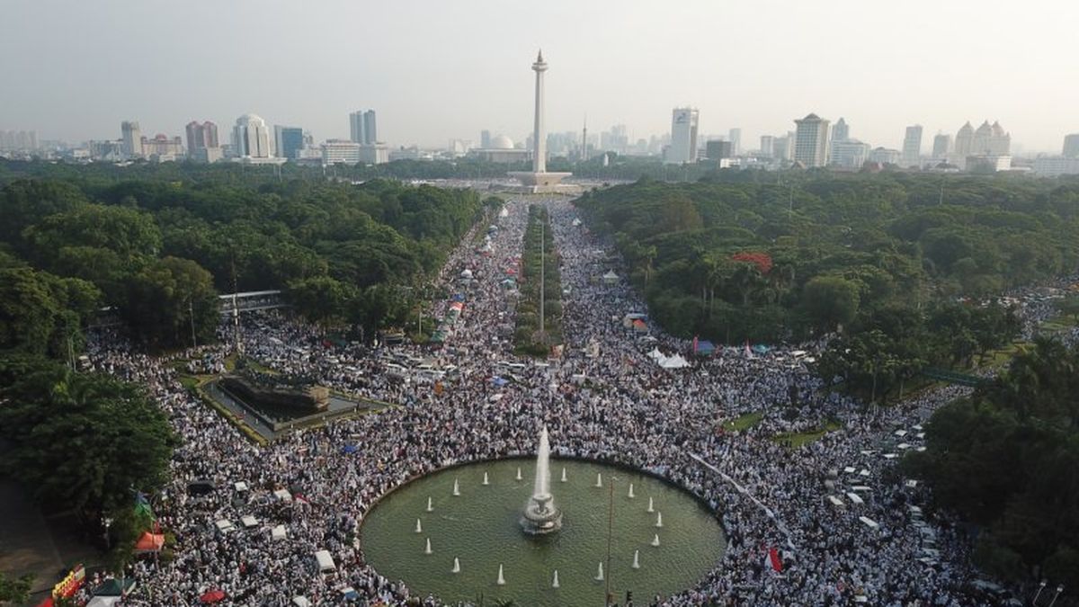 Besok Reuni 212 Digelar di Monas, Polisi Siapkan Rekayasa Lalin Besok Reuni 212 Digelar di Monas, Polisi Siapkan Rekayasa Lalin