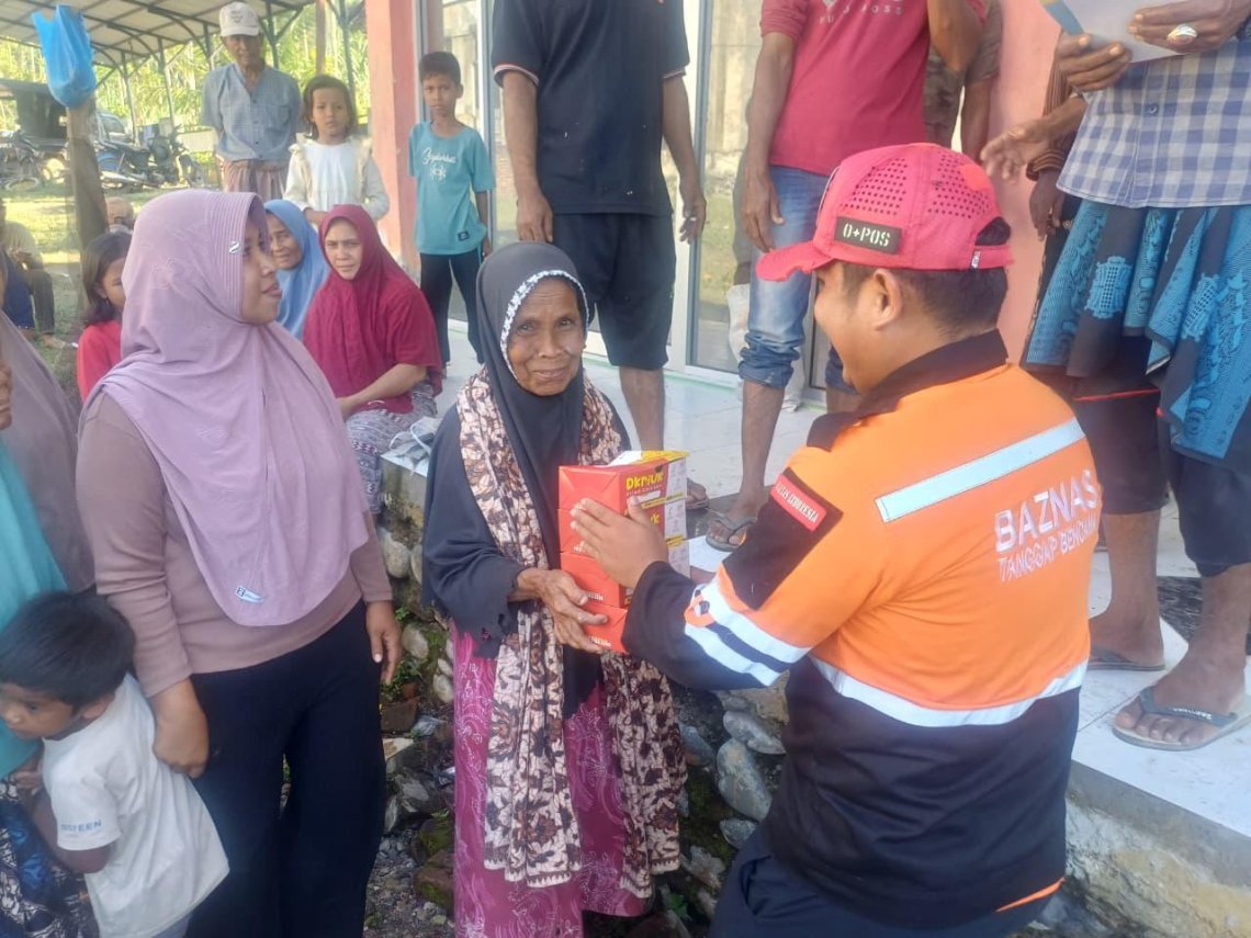 Bantu Korban Banjir, Baznas Dirikan Dapur Umum di Aceh, Sumut, dan Sumbar